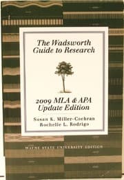 Tapa de The Wadsworth Guide to Research