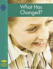 Tapa de What Has Changed? (Yellow Umbrella Books)