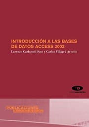 Tapa de Introduccion a las bases de datos Access 2003 / Introduction to Access 2003 database