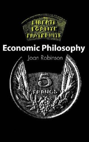 Tapa de Economic philosophy