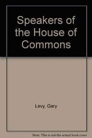 Tapa de Speakers of the House of Commons