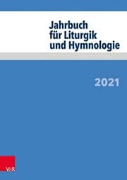 Tapa de Jahrbuch Für Liturgik und Hymnologie 2021