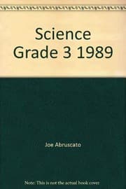 Tapa de Science, Grade 3, 1989