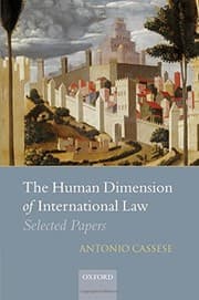 Tapa de The Human Dimension of International Law