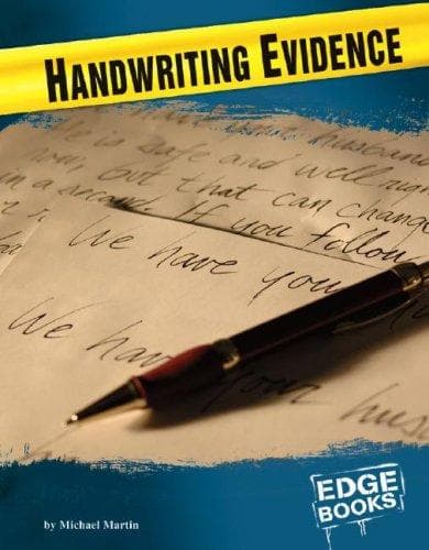 Tapa de Handwriting Evidence (Edge Books)