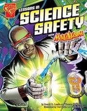 Tapa de Lessons in Science Safety With Max Axiom, Super Scientist