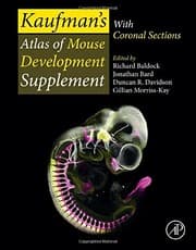 Tapa de Kaufman's Atlas of Mouse Development Supplement
