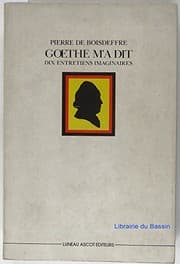 Tapa de Goethe m'a dit