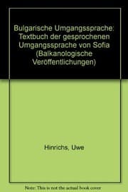 Tapa de Bulgarische Umgangssprache