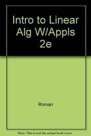 Tapa de An introduction to linear algebra with applications
