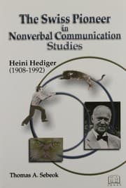 Tapa de The Swiss pioneer in nonverbal communication studies, Heini Hediger (1908-1992)