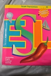 Tapa de Scott Foresman ESL Student Book II