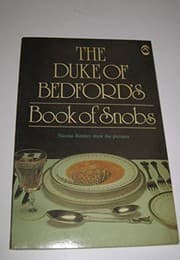 Tapa de The Duke of Bedford's book of snobs