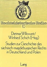 Tapa de Studien zur Geschichte des sächsisch-magdeburgischen Rechts in Deutschland und Polen