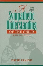 Tapa de A sympathetic understanding of the child