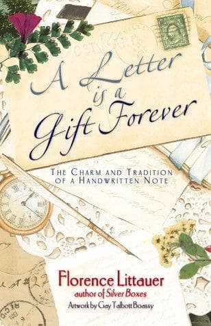 Tapa de A letter is a gift forever