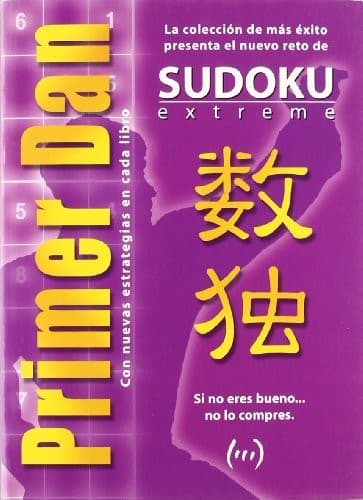 Tapa de Sudoku Primer Dan
