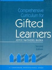 Tapa de Comprehensive curriculum for gifted learners