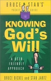 Tapa de Bruce & Stan's pocket guide to knowing God's will