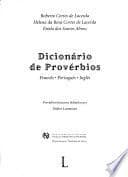 Tapa de Dicionário de provérbios