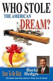 Tapa de Who Stole The American Dream? Dare To Be Rich
