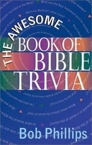 Tapa de The Awesome Book of Bible Trivia