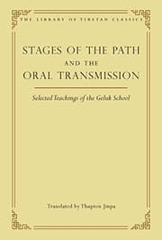 Tapa de Stages of the Path and the Oral Transmission
