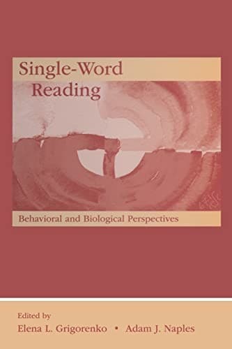 Tapa de Single-Word Reading