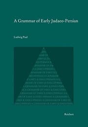 Tapa de A Grammar of early Judaeo-Persian