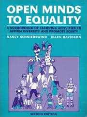 Tapa de Open minds to equality