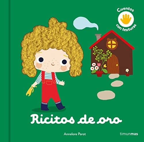 Tapa de Ricitos de oro. Cuento con texturas