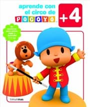 Tapa de Aprende con el circo de Pocoyó