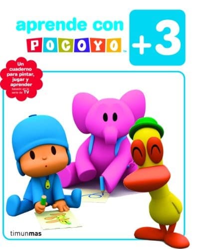 Tapa de Aprende con Pocoyó +3
