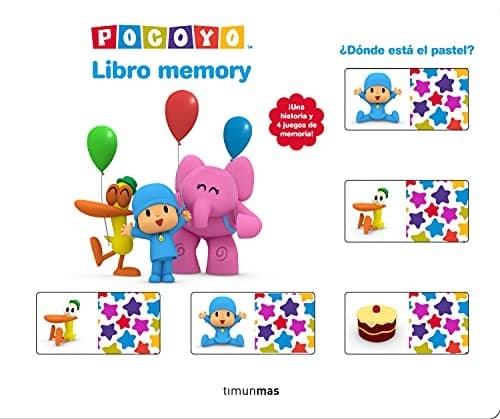 Tapa de Pocoyó. Libro memory