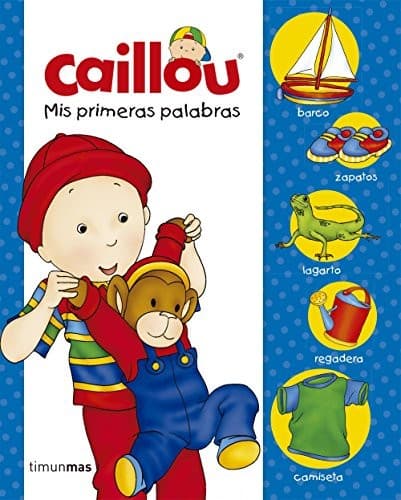 Tapa de Caillou. Mis primeras palabras