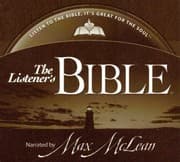 Tapa de The Bible as Told by Max McLean