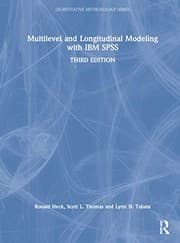 Tapa de Multilevel and longitudinal modeling with IBM SPSS