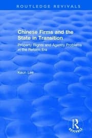 Tapa de Chinese Firms and the State in Transition : Property Rights and Agency Problems in the Reform Era