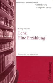 Tapa de Georg Büchner, Lenz, eine Erzählung