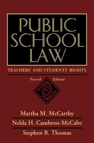 Tapa de Public school law