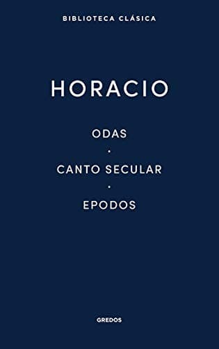 Tapa de Odas. Canto secular. Epodos