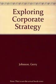 Tapa de Exploring Corporate Strategy Instructor's Manual