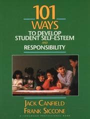 Tapa de 101 Ways to Develop Student Self-Esteem and Responsibility