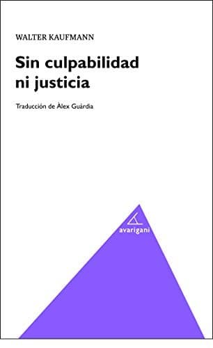 Tapa de Sin culpabilidad ni justicia