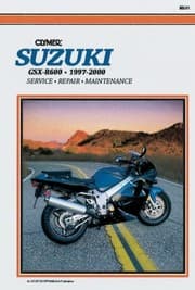 Tapa de Clymer Suzuki, GSX-R600, 1997-2000