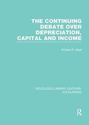 Tapa de Continuing Debate over Depreciation, Capital and Income