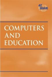 Tapa de Computers and Education
