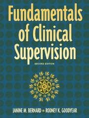 Tapa de Fundamentals of clinical supervision