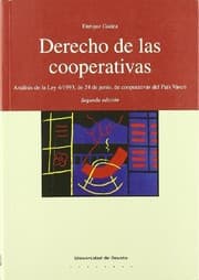 Tapa de Derecho de las Cooperativas