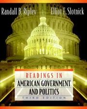 Tapa de Readings in American government and politics